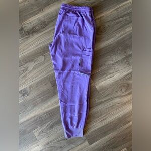 Beyond Scrubs Limited Edition Purple Scrub Pants Size L